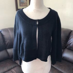 Anthro Sleeping on Snow Cardigan